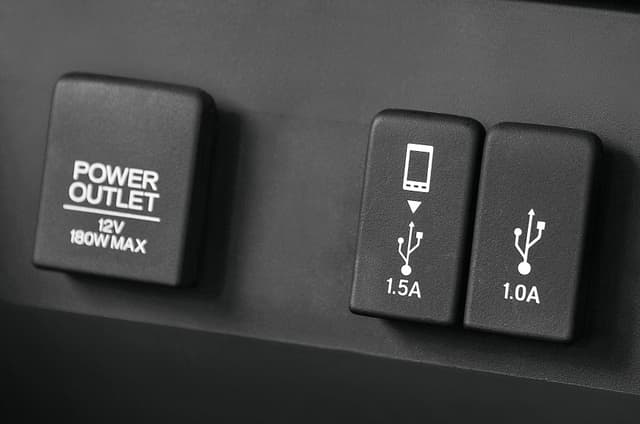 12V Front Power Outlet Image - 11219
